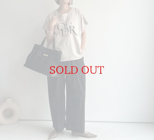 画像5: ●期間限定掲載●◎機能性◎機能性(接触冷感/撥水/防シワ/ストレッチ)シリーズ◎【6/14 LIVEご紹介アイテム】●超楽ちん◎タックデザインイージーパンツ(メーカー確認後取り寄せ) (5)