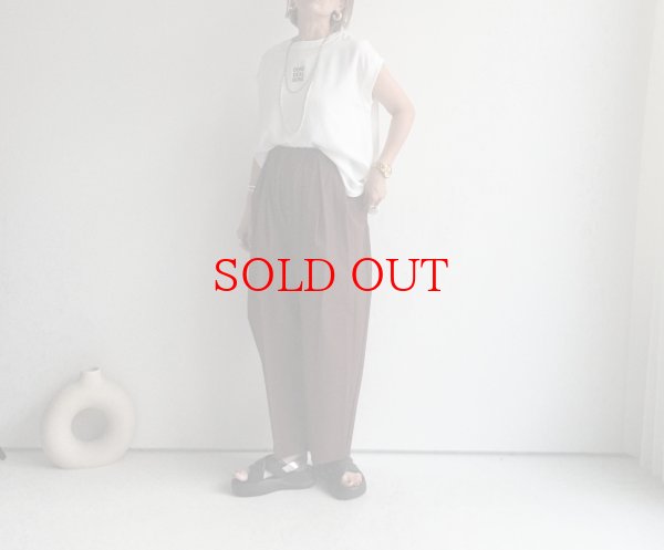 画像3: ●サラッと素材【6/14 LIVEご紹介アイテム】ミニロゴジョーゼットトップス (3)