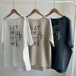 画像1: ●【6/17 LIVEご紹介アイテム】殴り書きロゴプルオーバー (1)