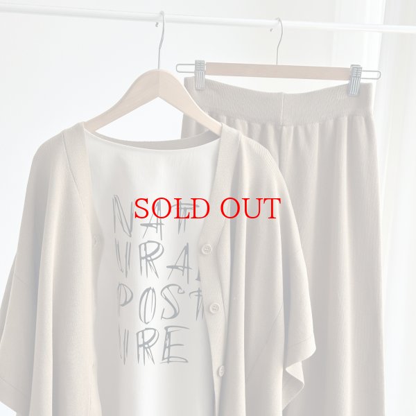 画像4: ●期間限定●大人っぽセットアップ【6/17 LIVEご紹介アイテム】ニットソーセットアップ<予約/7> (4)