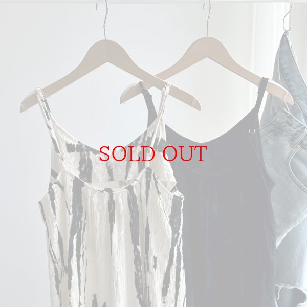 画像2: ●期間限定●大人配色【6/17 LIVEご紹介アイテム】大人タイダイキャミワンピ<予約/7> (2)