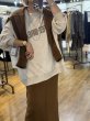 画像5: ●シルエットが可愛い●期間限定●ご予約ポイント対象【6/20 LIVEご紹介アイテム】COFFEE BREAK オーバースエット（一部カラーはセットアップ可能）＜予約/9＞ (5)