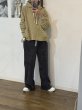 画像4: ●他にはない素材感でオシャレ感◎●期間限定●ご予約ポイント対象【6/20 LIVEご紹介アイテム】太リブコーデュロイストレートワイドパンツ（セットアップ可能）＜予約/9-10＞ (4)