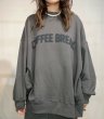 画像3: ●シルエットが可愛い●期間限定●ご予約ポイント対象【6/20 LIVEご紹介アイテム】COFFEE BREAK オーバースエット（一部カラーはセットアップ可能）＜予約/9＞ (3)