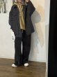 画像5: ●他にはない素材感でオシャレ感◎●期間限定●ご予約ポイント対象【6/20 LIVEご紹介アイテム】太リブコーデュロイストレートワイドパンツ（セットアップ可能）＜予約/9-10＞ (5)