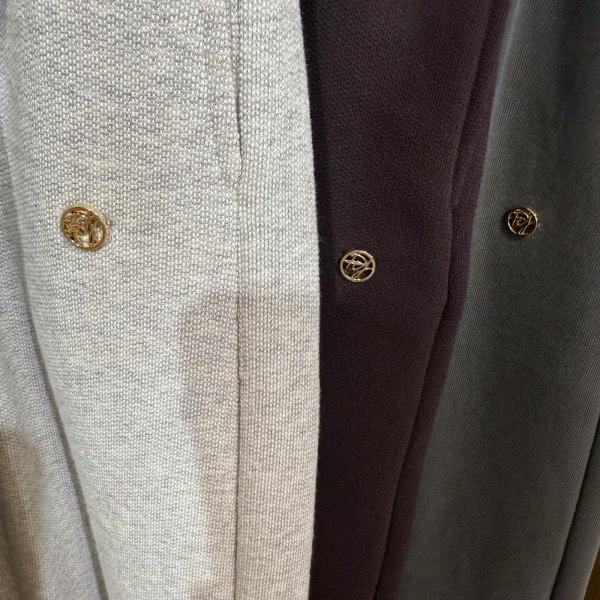 画像4: ●メーカー在庫限り●30日まで●【11/28 LIVEアイテム】裏起毛美シルエット!!スエットワイドパンツ（セットアップ可能） (4)