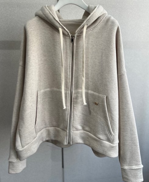 画像4: ●メーカー在庫限り●30日まで●【11/28 LIVEアイテム】裏起毛オーバーシルエットジップフーディ (4)