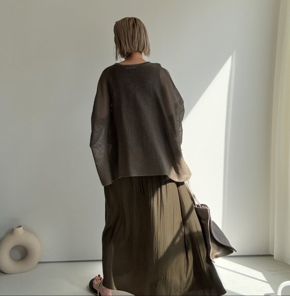 画像11: ●ゆるっと大人の雰囲気●【5/12 LIVEご紹介アイテム】ドルマンオーバープルオーバー (11)