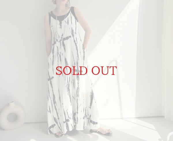 画像7: ●期間限定●大人配色【6/17 LIVEご紹介アイテム】大人タイダイキャミワンピ<予約/7> (7)