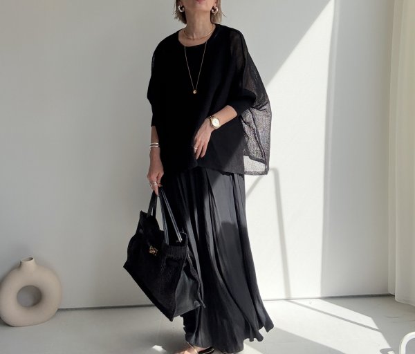 画像7: ●動くだけでステキ!!【6/24 LIVEご紹介アイテム】ドレープデザインキャミワンピ (7)