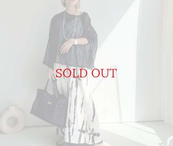 画像10: ●期間限定●大人配色【6/17 LIVEご紹介アイテム】大人タイダイキャミワンピ<予約/7> (10)