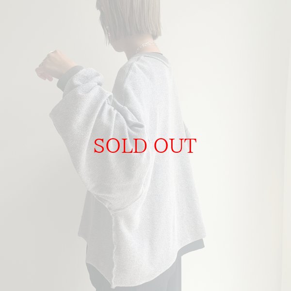 画像2: ●メーカー在庫限り●短期掲載【8/27 LIVEアイテム】リバーシブルオーバースエット (2)