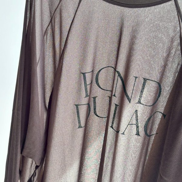 画像2: ●晩夏〜秋の新作をいち早くご紹介◎ゆるっとシルエットが可愛い!!【6/28 LIVEご紹介アイテム】ゆるっとシアーロゴトップス (2)