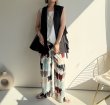 画像2: ●期間限定●晩夏-秋アイテム【6/28 LIVEご紹介アイテム】ニュアンスプリント柄パン＜予約/8－9＞ (2)