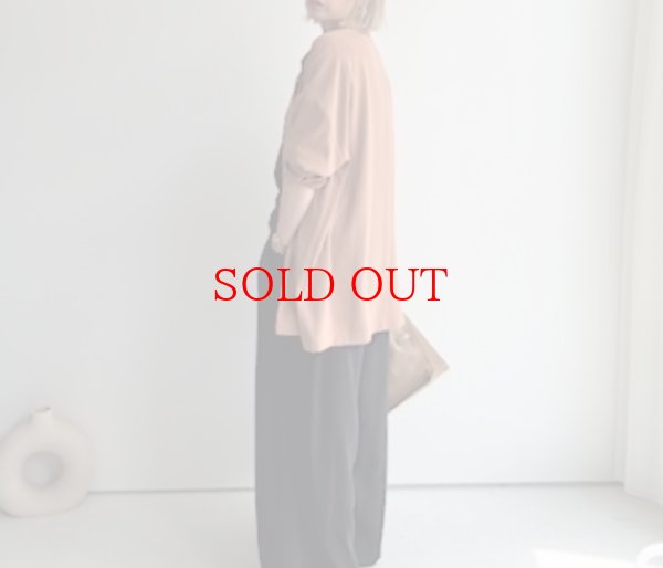 画像10: ●NEW COLOR●カーデライクシリーズの新型ボトム!!【LIVEご紹介アイテム】カーデライクシリーズ◎タックワイドパンツ（予約） (10)