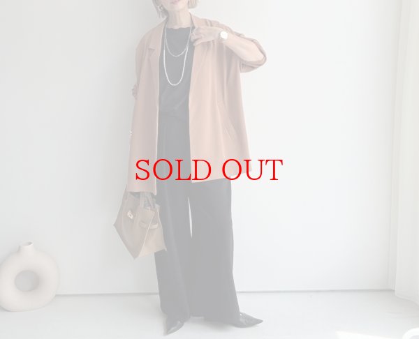 画像9: ●NEW COLOR●カーデライクシリーズの新型ボトム!!【LIVEご紹介アイテム】カーデライクシリーズ◎タックワイドパンツ（予約） (9)