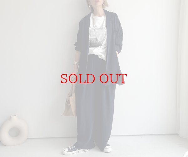 画像6: ●NEW COLOR●カーデライクシリーズの新型ボトム!!【LIVEご紹介アイテム】カーデライクシリーズ◎タックワイドパンツ（予約） (6)