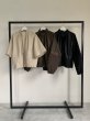 画像6: ●生産枠限り●期間限定掲載●【7/8ご紹介アイテム】ドッキングデザインレザーブルゾン（お袖2WAY）＜予約/8-9＞ (6)