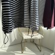 画像2: ●生産枠限り●期間限定掲載●【7/8ご紹介アイテム】ゆるっと大人ボーダーロゴT（前後着用可能）＜予約/7－8＞ (2)