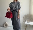 画像3: ●生産枠限り●期間限定掲載●【7/8ご紹介アイテム】ウエストギャザーミディスカート＜予約/8-9＞ (3)