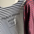 画像3: ●生産枠限り●期間限定掲載●【7/8ご紹介アイテム】ゆるっと大人ボーダーロゴT（前後着用可能）＜予約/7－8＞ (3)