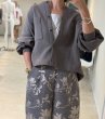 画像4: ●ご予約ポイント対象●期間限定掲載●【7/18 LIVEご紹介アイテム】ボンディングショートジャケット＜予約/9-10＞ (4)