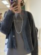 画像5: ●ご予約ポイント対象●期間限定掲載●【7/18 LIVEご紹介アイテム】異素材ドッキングカーディガン＜予約/10＞ (5)