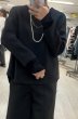 画像4: ●ご予約ポイント対象●期間限定掲載●【7/18 LIVEご紹介アイテム】ボンディング×シアーニットレイヤードスリーブプルオーバー＜予約/9-10＞ (4)