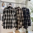 画像1: ●ご予約ポイント対象●期間限定掲載●【7/23 LIVEご紹介アイテム】チェックシャツ（セットアップ可能）＜予約/11＞ (1)