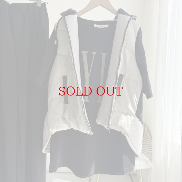 画像3: ●在庫限り●期間限定掲載●【10/14 LIVEご紹介アイテム】異素材ドッキングボンディングダウンベスト（メーカー確認後お取り寄せ） (3)