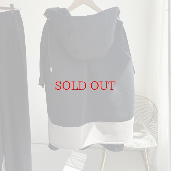 画像4: ●在庫限り●期間限定掲載●【10/14 LIVEご紹介アイテム】異素材ドッキングボンディングダウンベスト（メーカー確認後お取り寄せ） (4)