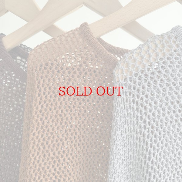 画像6: ●メーカー在庫限り●短期掲載【8/27 LIVEアイテム】サイドスリットメッシュプルオーバー (6)