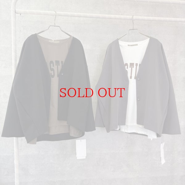 画像1: ●生産枠限り●期間限定掲載●【9/29 LIVEご紹介アイテム】ノーカラードルマンジャケット (1)