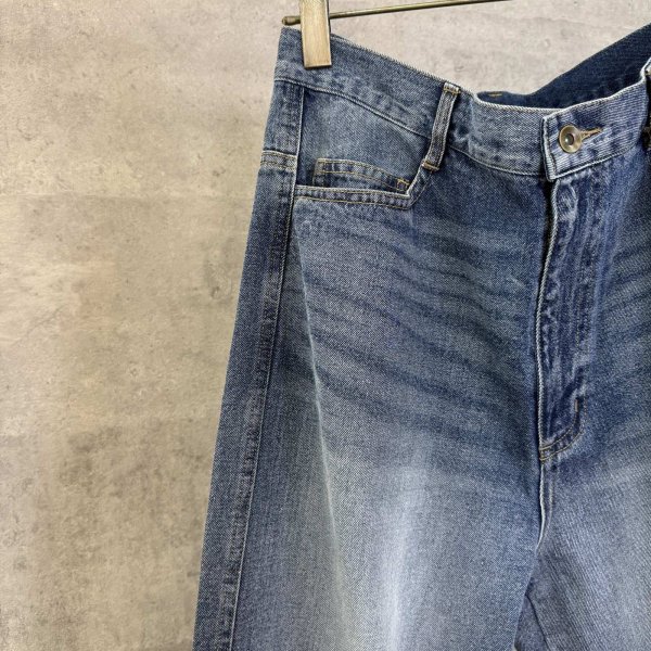 画像4: ●現行カラー◎生産枠限り●ルーズシルエットが可愛い●【7/28 LIVEご紹介アイテム】ルーズシルエットボーイズデニム(メーカー確認後お取り寄せ) (4)
