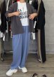 画像4: ●期間限定掲載●ご予約ポイント対象●【8/4 LIVEご紹介アイテム】きれい目タックイージーパンツ（予約/9） (4)