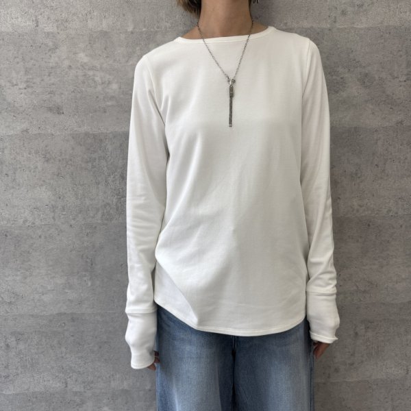 画像11: ●過去1ロンTシリーズ●【10/23 LIVEご紹介アイテム】冬の必須アイテム●伸びーる裏起毛トップス●過去1ロンT●お餅ロンT【インナー使い出来るベーシックタイプ】（予約/11-12） (11)