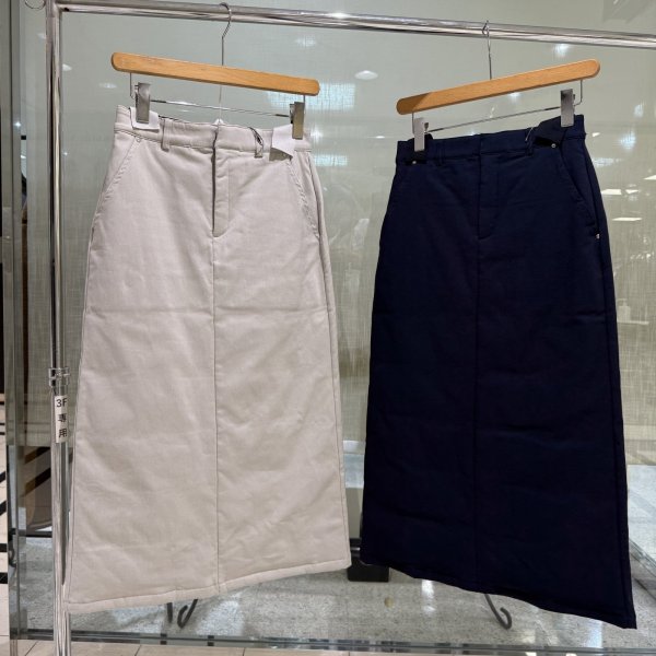 画像1: ●生産枠限り●ご予約ポイント対象●期間限定掲載●【8/7LIVEご紹介アイテム】裏ダウンスカート（予約/10-11） (1)