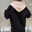 画像5: ●企業努力シリーズ●生産枠限り●ご予約ポイント対象●期間限定掲載●【8/7LIVEご紹介アイテム】ステッチデザインニットフーディブルゾン（予約/10-11） (5)