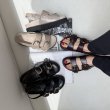 画像1: ●ご予約ポイント対象●期間限定掲載●【8/10 LIVEご紹介アイテム】足が喜ぶ◎フットベッドサンダル（予約/2-3） (1)