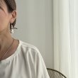 画像3: ●期間限定受注●【8/12 LIVEご紹介アイテム】ジップデザインピアス/イヤリング（期間限定/受注生産） (3)