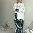 画像9: ●生産枠に限りあり●期間限定掲載●【8/14 LIVEご紹介アイテム】ニュアンス柄シリーズシア―トップス (9)