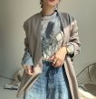 画像18: ●生産枠に限りあり●期間限定掲載●【8/14 LIVEご紹介アイテム】ニュアンス柄シリーズシア―トップス (18)