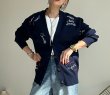 画像7: ●生産枠に限りあり●ご予約ポイント対象●期間限定掲載●【8/14 LIVEご紹介アイテム】殴り書き刺繍ロゴカーディガン（予約/10） (7)