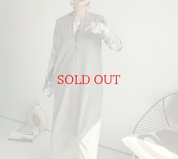 画像22: ●数量限定●【9/3 LIVEご紹介アイテム】ニュアンス柄シリーズシア―トップス (22)