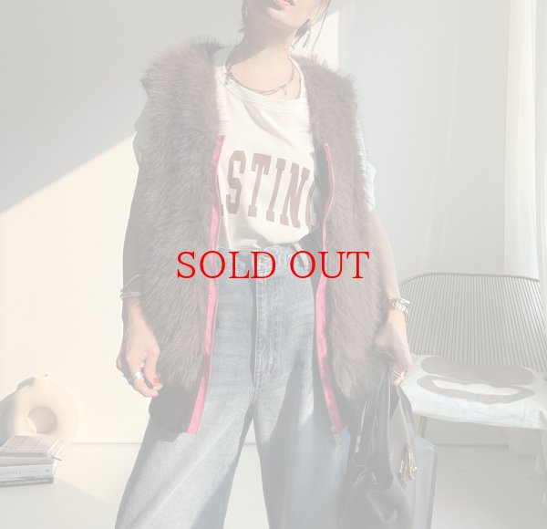 画像6: ●追加生産決定!!!●生産数に限りあり●【8/23 LIVEアイテム】配色ファーニットベスト（予約/10） (6)