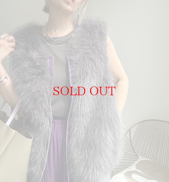 画像10: ●追加生産決定!!!●生産数に限りあり●【8/23 LIVEアイテム】配色ファーニットベスト（予約/10） (10)