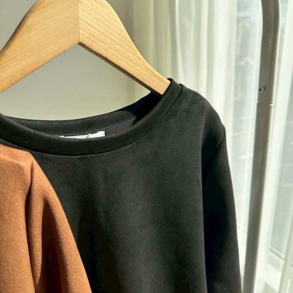 画像3: ●着回しのベースアイテムにオススメ◎【8/23 LIVEご紹介アイテム】ストレッチスエードライクベーシックマルチワンピ (3)