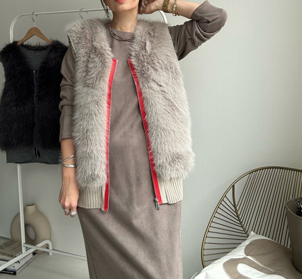 画像4: ●着回しのベースアイテムにオススメ◎【8/23 LIVEご紹介アイテム】ストレッチスエードライクベーシックマルチワンピ (4)