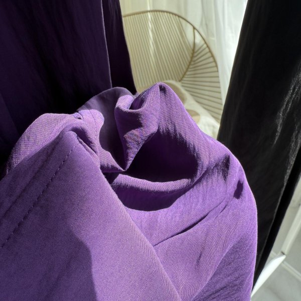 画像2: ●Lさん〜にもオススメ◎【8/23 LIVEアイテム】タックギャザーワイドパンツ (2)