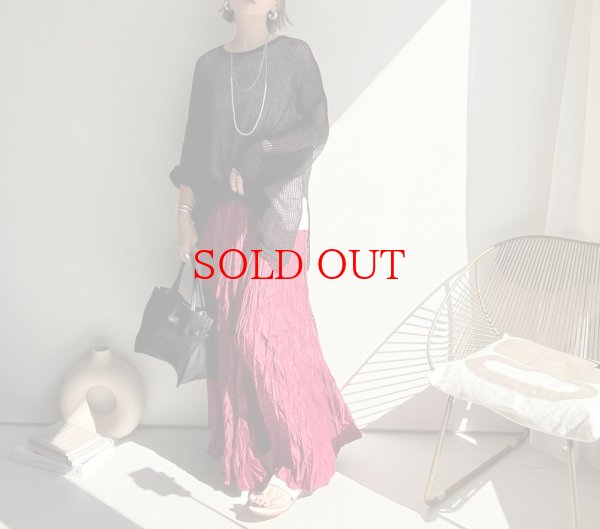 画像28: ●メーカー在庫限り●短期掲載【8/27 LIVEアイテム】サイドスリットメッシュプルオーバー (28)